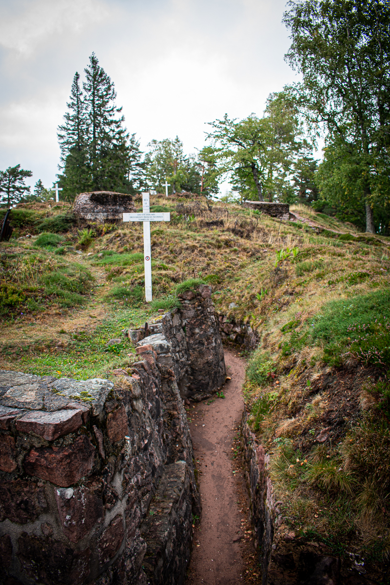 Guided tours in WW1 Trenches in Alsace