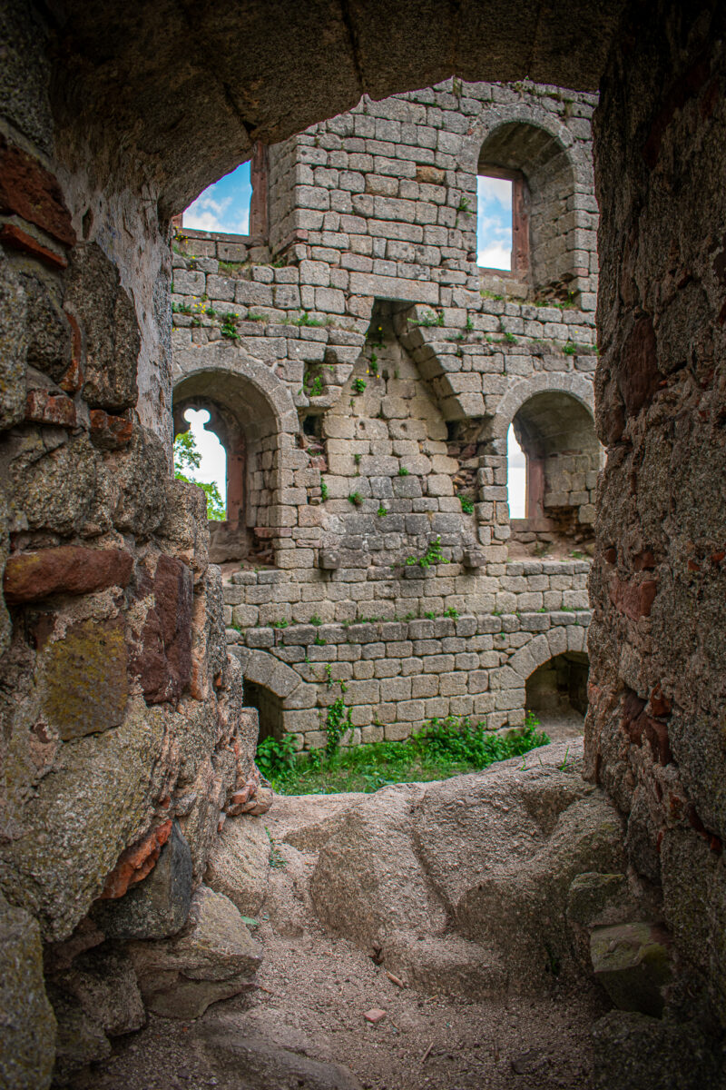 Chimenea castillo de Andlau